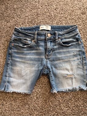 BKE Denim Stella Distressed Cutoff Jean Shorts